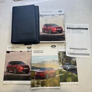 Land Rover Discovery Sport Owner's Manual Literature Pack with Wallet